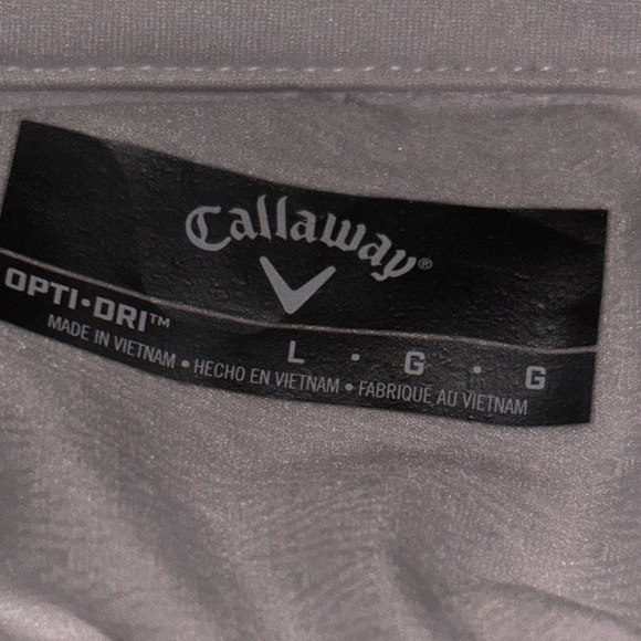 NEW Callaway Golf Jersey Swing Tech 1/4 Zip Women L High Neck Top - Picture 3 of 9
